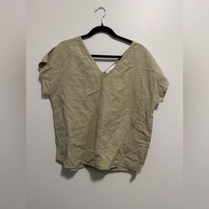 Oak & Fort Linen Flow Tshirt